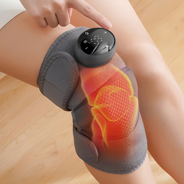 Rechargeable Heated Knee Massager For Shoulder And Elbow Massage - Vibration And Adjustable Heat-Thoughtful Gifts For Husband