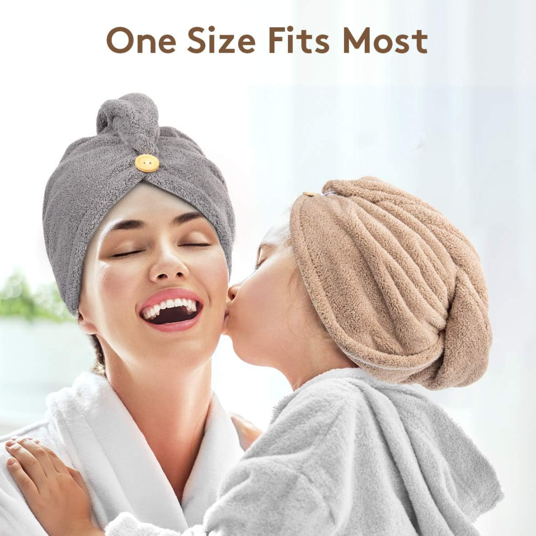 Microfiber Hair Drying Cap