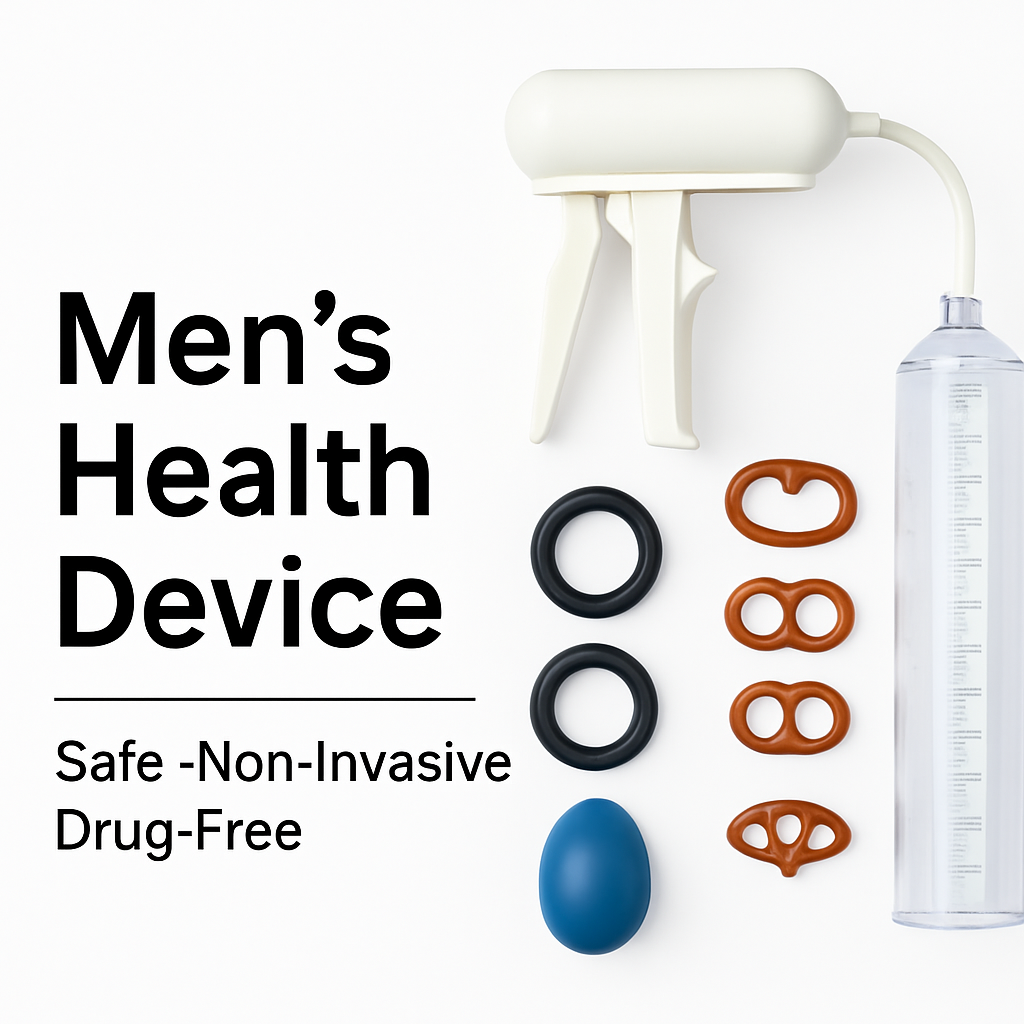 Vacuum Erection Pump for Men  Performance Support Device