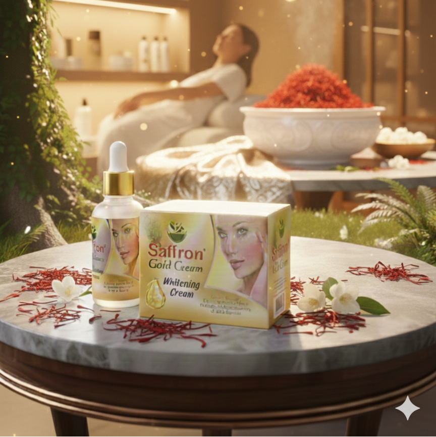 Saffron Gold Whitening Cream
