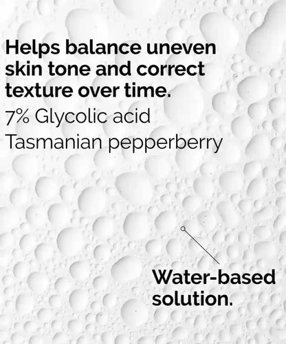 The Ordinary Glycolic Acid 7% Exfoliating Toner  Brightening & Skin Smoothing Formula (240ml)